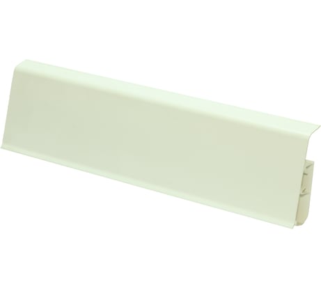 Плинтус ПВХ с съемной панелью Белый Матовый 80 мм 2.2 м Winart 08.20.318.001