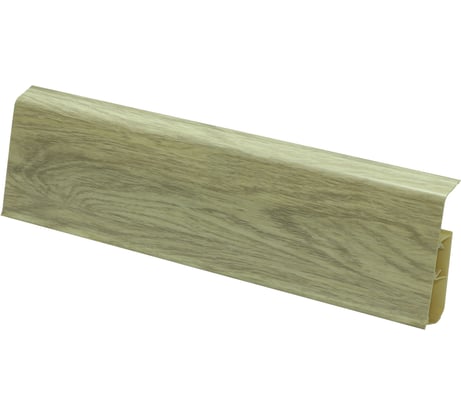 Плинтус ПВХ с съемной панелью Дуб Буланый 80 мм 2.2 м Winart 08.20.304.001