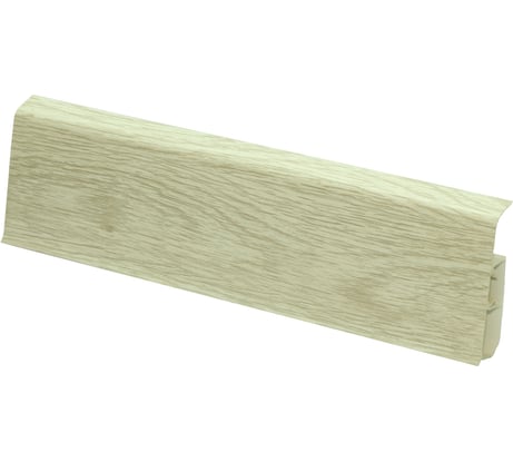 Плинтус ПВХ с съемной панелью Дуб льняной 80 мм 2.2 м Winart 08.20.323.001