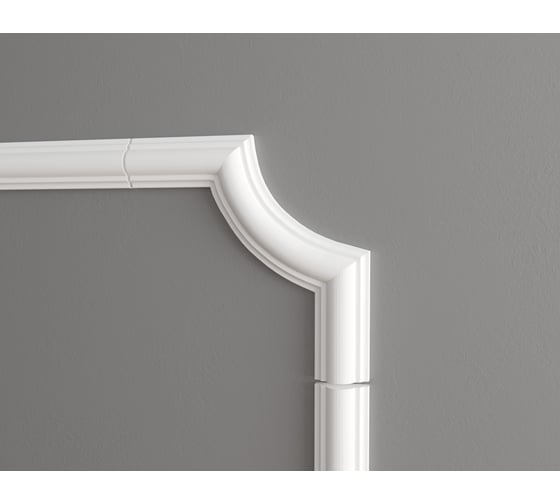 Декоративный уголок Decor-Dizayn к молдингу DD35 115Х115Х12 мм 4 шт C1-DD35 1