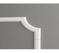 Декоративный уголок Decor-Dizayn к молдингу DD603 150Х150Х10 мм 4 шт C1-DD603