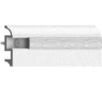 Плинтус для подсветки Экополимер 80х16, 2000мм AGIS EP010