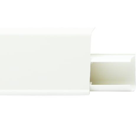 Плинтус со съемной панелью, Белый, 55 мм, 2,2 м QUADRO 547 Winart 05.20.547.001