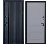 Дверь DIVA ДХ-46 2050x860 правая, Черный кварц - Н13 Силк маус УТ-00083962
