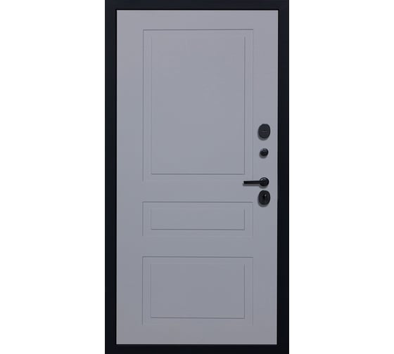 Дверь DIVA ДХ-46 2050x860 правая, Черный кварц - Н13 Силк маус УТ-00083962