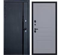 Дверь DIVA ДХ-46 2050x860 левая, Черный кварц - Н13 Силк маус УТ-00083961