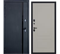 Дверь DIVA ДХ-46 2050x960 левая, Черный кварц - Н7 Софт шампань УТ-00083956