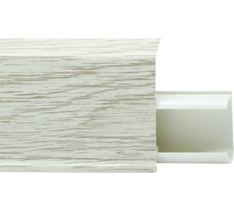 Плинтус со съемной панелью, Латте, 55 мм, 2,2 м QUADRO 578 Winart 05.20.578.001