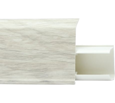 Плинтус со съемной панелью, Сосна Верона, 55 мм, 2,2 м QUADRO 562 Winart 05.20.562.001