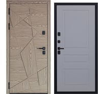 Дверь DIVA 97/1 2050x960 мм, левая, Дуб натуральный - Н13 Силк Маус УТ-00083905