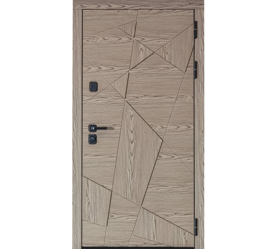 Дверь DIVA 97/1 2050x960 мм, правая, Дуб натуральный - Н7 Белый Софт УТ-00083884