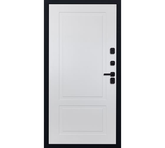 Дверь DIVA 97/1 2050x960 мм, правая, Дуб натуральный - Н7 Белый Софт УТ-00083884