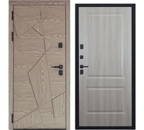 Дверь DIVA 97/1 2050x960 мм, левая, Дуб натуральный - Д7 Дуб филадельфия крем УТ-00083915