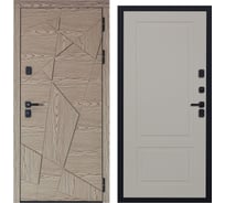 Дверь DIVA 97/1 2050x860 мм, правая, Дуб натуральный - Н7 Софт Шампань УТ-00083892