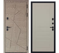 Дверь DIVA 97/1 2050x860 мм, правая, Дуб натуральный - Н13 Софт Шампань УТ-00083909