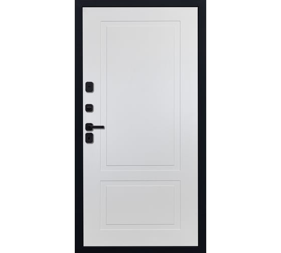Дверь DIVA 97/1 2050x860 мм, левая, Дуб натуральный - Н7 Белый Софт УТ-00083882
