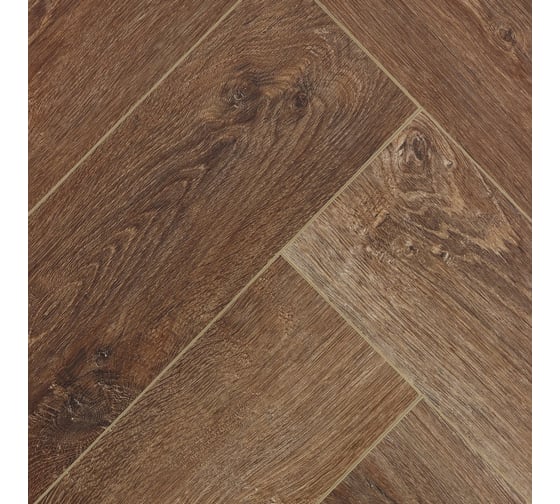 Водостойкий SPC ламинат Cronaplast Herringbone 4V Дуб Тулуза Н001 ёлка (640х128х4,5 мм) 16 шт. на 1,31 м2 H001