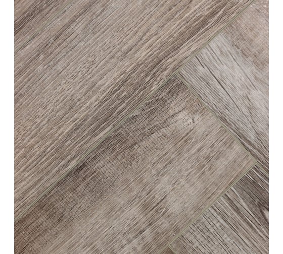 Водостойкий SPC ламинат Cronaplast Herringbone 4V Дуб Тулон Н009 ёлка (640х128х4,5 мм) 16 шт. на 1,31 м2 H009