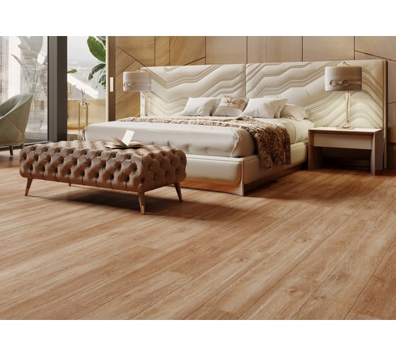 Водостойкий SPC ламинат Cronaplast Wood 4V Дуб Монтара (1200х180х4 мм) 10 шт. на 2,16 м2 W008
