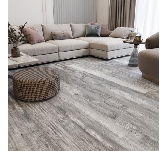 Водостойкий SPC ламинат Cronaplast Wood 4V Сосна Монблан (1200х180х4 мм) 10 шт. на 2,16 м2 W016