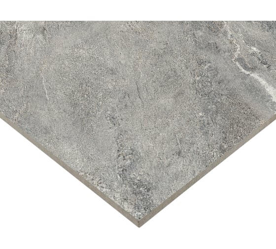 Глазурованный керамогранит LCM Ajax Graphite 80x80 см 1,92 м2 3 шт в уп матовый цвет темно-серый 8080AJA25M