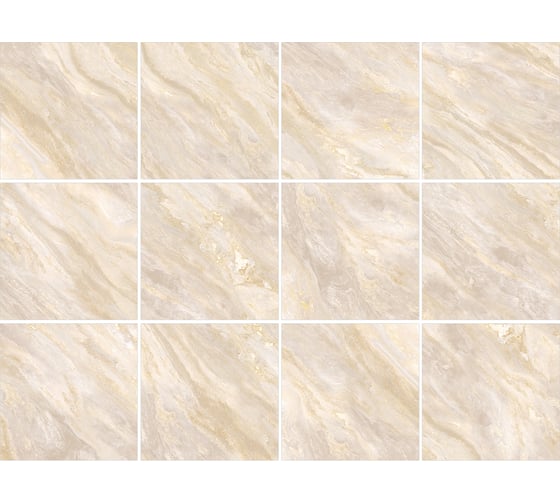 Глазурованный керамогранит LCM Sorento 80x80 см 1,92 м2 3 шт в уп матовый цвет бежевый 8080SOR11M