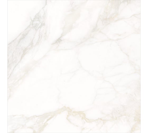 Глазурованный керамогранит LCM Calacatta Luna 80x80 см 1,92 м2 3 шт в уп матовый цвет белый 8080UNA00M