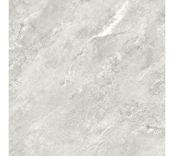 Глазурованный керамогранит LCM Ajax Gray 80x80 см 1,92 м2 3 шт в уп матовый цвет светло-серый 8080AJA15M