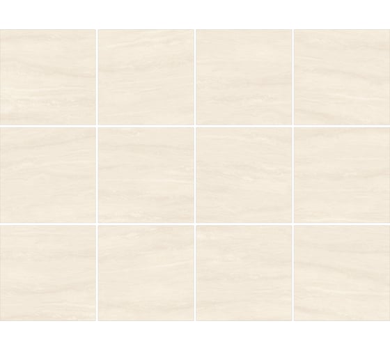 Глазурованный керамогранит LCM Tivoli Avorio 80x80 см 1,92 м2 3 шт в уп матовый цвет светло-бежевый 8080TIV01M