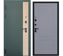 Дверь DIVA 74 2050x960 Левая Дуб Олива софт - Н7 Силк Маус УТ-00080541