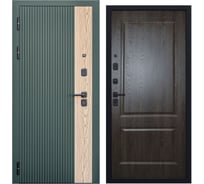 Дверь DIVA 74 2050x860 Левая Дуб Олива софт - Д7 Дуб филадельфия шоколад УТ-00083852