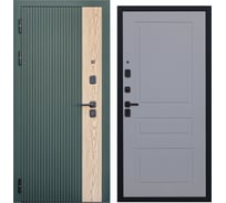 Дверь DIVA 74 2050x860 Левая Дуб Олива софт - Н13 Силк Маус УТ-00083841