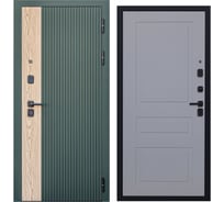 Дверь DIVA 74 2050x860 Правая Дуб Олива софт - Н13 Силк Маус УТ-00083842