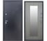 Дверь DIVA 40 Зеркало 2050x960 Правая Титан - Д6 Дуб филадельфия УТ-00084006 1