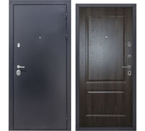 Дверь DIVA 40 2050x860 Правая Титан - Д7 Дуб филадельфия шоколад УТ-00083338