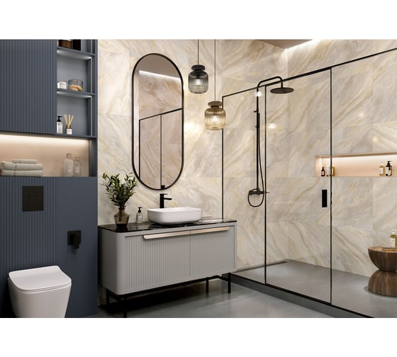 Полированный керамогранит LCM Sandrock 60x120 см 60120SED11P