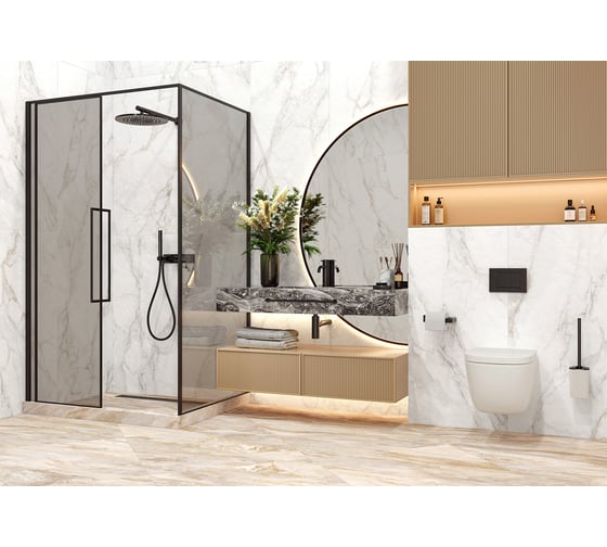 Глазурованный керамогранит LCM Calacatta Luna 60x120 см 60120UNA00M