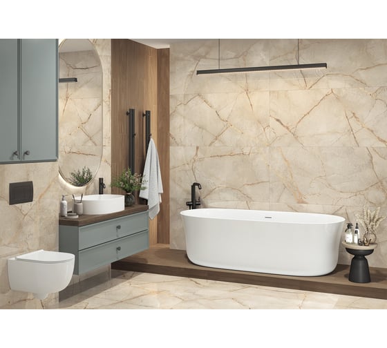 Полированный керамогранит LCM Special Marmo Beige 60x120 см 60120PEC11P