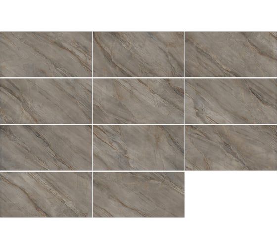 Полированный керамогранит LCM Marmorise Marron 60x120 см 60120MAE21P