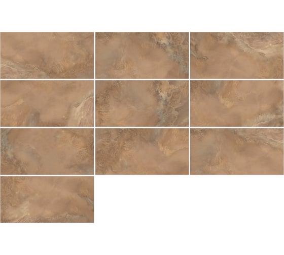 Полированный керамогранит LCM Elixir Bronze 60x120см 60120ELX31P