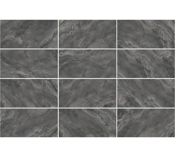 Глазурованный керамогранит LCM Argenta Graphite 60x120 см 60120RGE25M