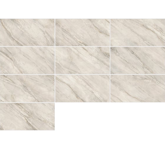 Полированный керамогранит LCM Marmorise Beige 60x120 см 60120MAE11P