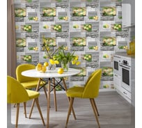 Бумажные обои FOX Лайм моющиеся 12450 (м)