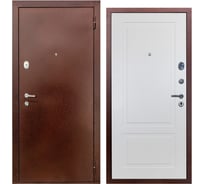 Дверь DIVA 510 2050х860 правая, Антик медь - Н7 Белый софт УТ-00083427