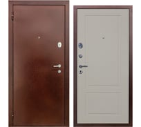 Дверь DIVA 510 2050х860 левая, Антик медь - Н7 Софт Шампань УТ-00084073