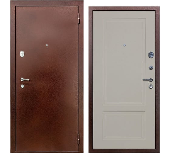 Дверь DIVA 510 2050х860 правая, Антик медь - Н7 Софт Шампань УТ-00083374 1