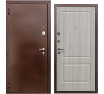 Дверь DIVA 510 2050х860 левая, Антик медь - Д7 Дуб филадельфия крем УТ-00081695