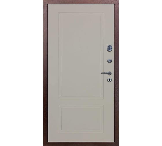 Дверь DIVA 510 2050х960 правая, Антик медь - Н7 Софт Шампань УТ-00083375