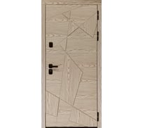 Дверь DIVA 97/1 2050x960 мм, зеркало, левая, Дуб натуральный - Д6 Дуб филадельфия УТ-00083925