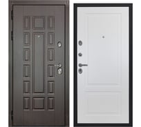 Дверь DIVA ДХ-53 2050х860 мм, левая, Венге - Н7 Белый софт УТ-00084110